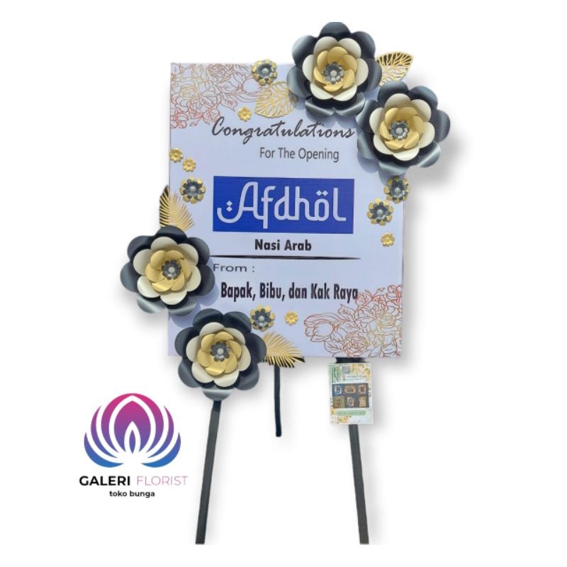 bunga papan kertas/paper flower