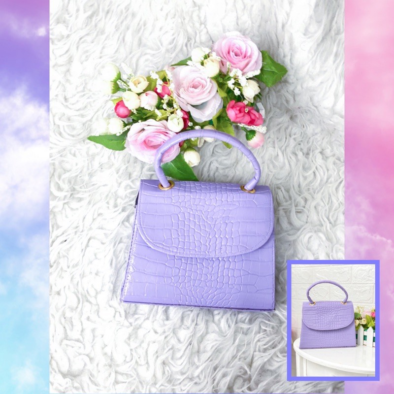 MIZU CROCO HANDLE + SELEMPANG BAG-7
