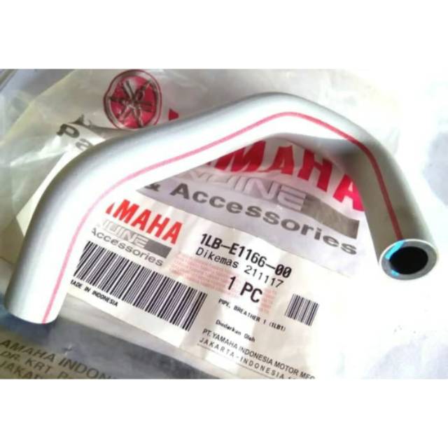 SELANG UDARA INTAKE INTEK XEON RC GT AEROX 125 ASLI ORI YAMAHA 1LB E1166 00