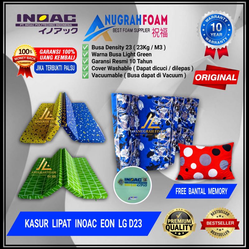 [INOAC] KASUR LIPAT BUSA INOAC EON LG D23 / KASUR BUSA LIPAT PALING AWET / KASUR LIPAT INOAC GARANSI