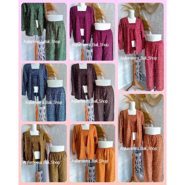 New Set Kemben Full Karet Motif Leo Mini Rayon Premium Bali