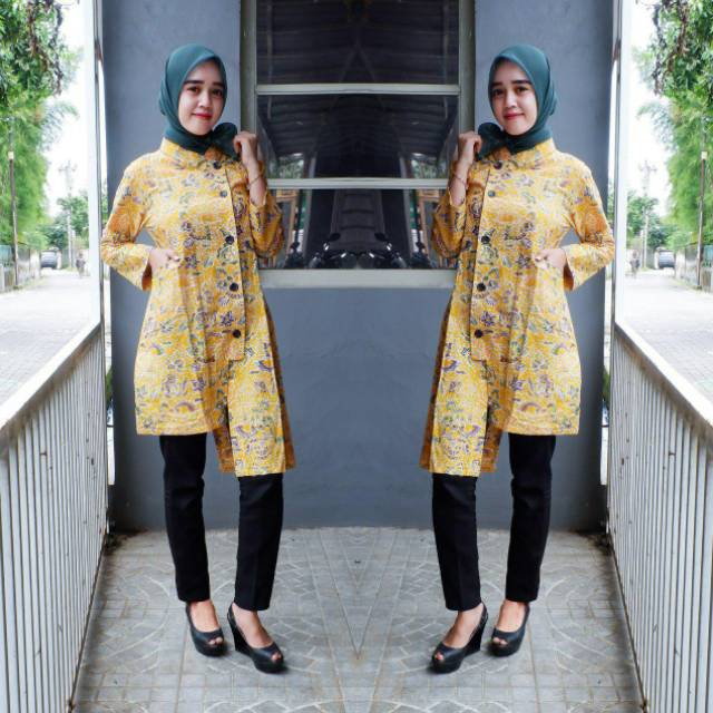 Tunik Batik Cap pesisiran