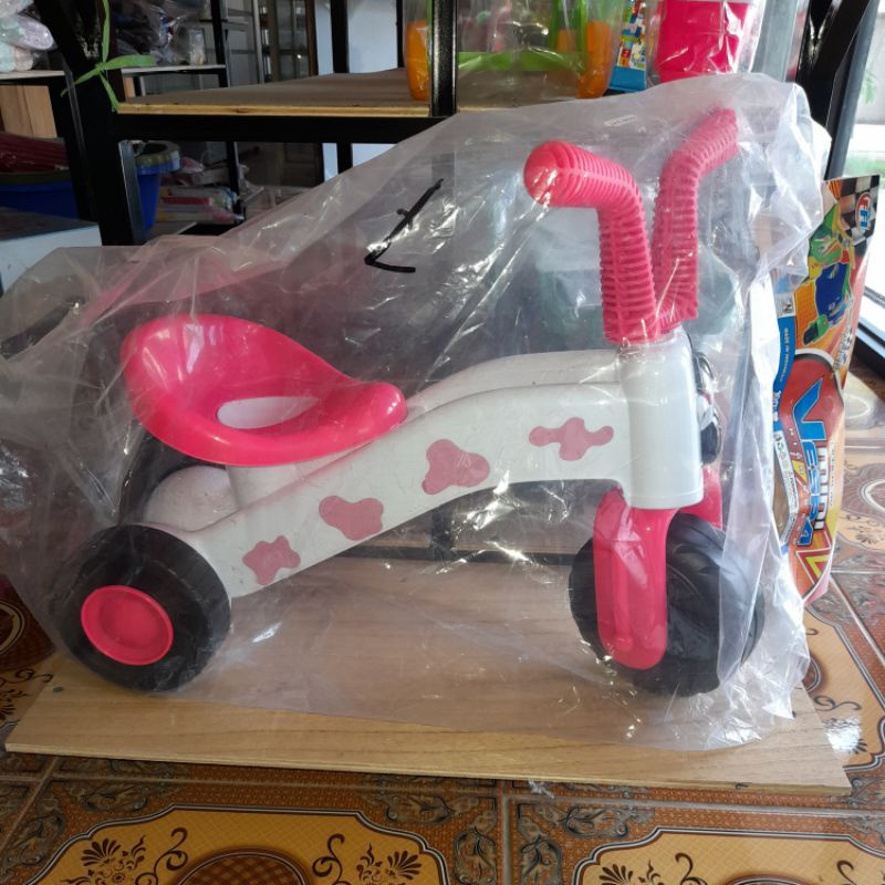 Mainan Anak Sepeda Mini Roda 3| Mini Vespa Tanpa Pedal | Bisa Dinaiki Anak