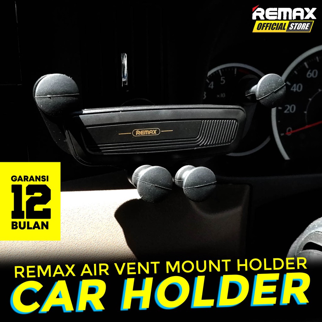 Remax RM-C40 Garansi Resmi Holder HP Mobil / Phone Holder / Car Holder / Holder Mobil