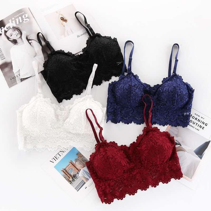 Bra Brukat tali Bra Lace Bra Import