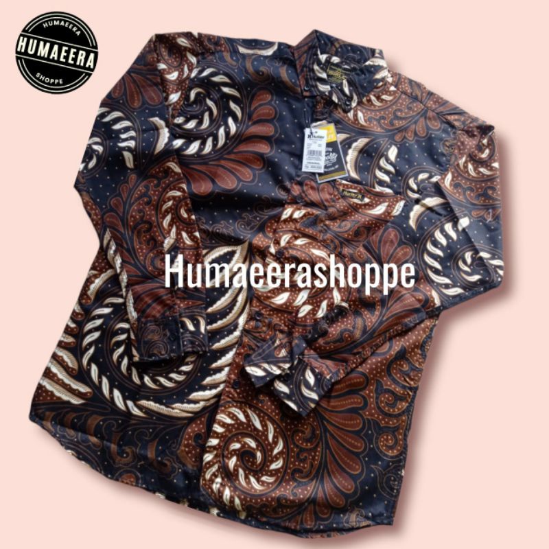 Kemeja batik pria | baju hem batik lengan panjang | batik laki laki Pekalongan