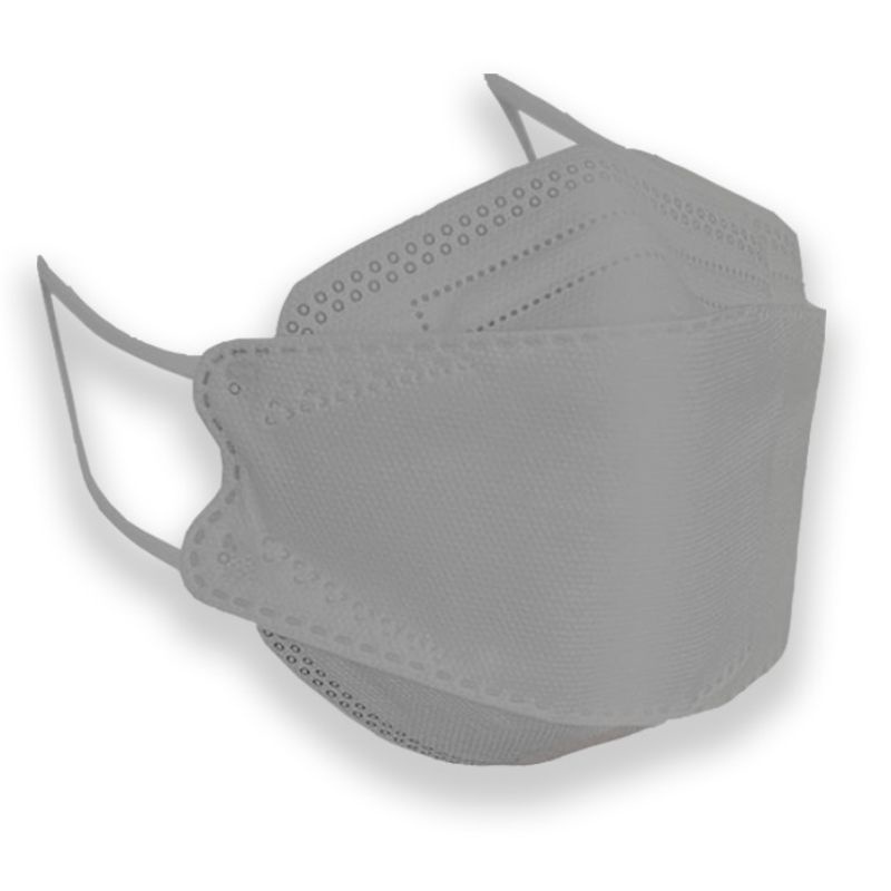 MASKER MEDIS KF94 EARLOOP WARNA ABU-ABU
