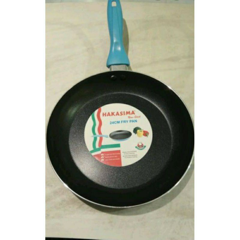 FRYPAN BLUE HAKASIMA PROMO (1set = Pan Hakasima dan Stick Kecil)