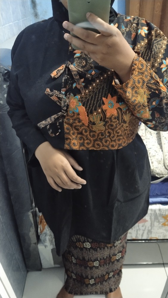 Atasan Batik Dolby Dolbi Dobby Doby Tenun Sutra Tulis Halus Katun Atbm Baron ,sarombit Atasan