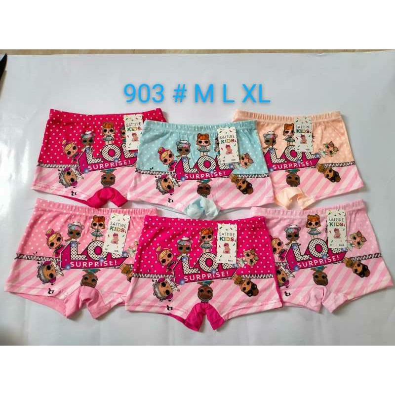 Celana Dalam Boxer Anak Perempuan IMPORT / CD BOXER ANAK CEWEK IMPORT