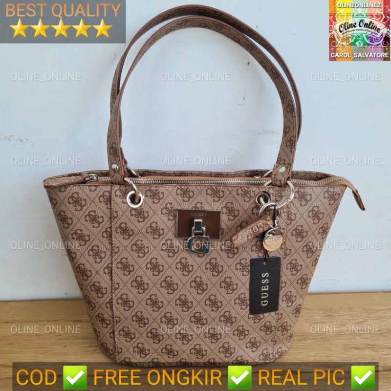 (WODB)tas noelle tote medium size bag gs 4g logo office bag shopper neverfull gb