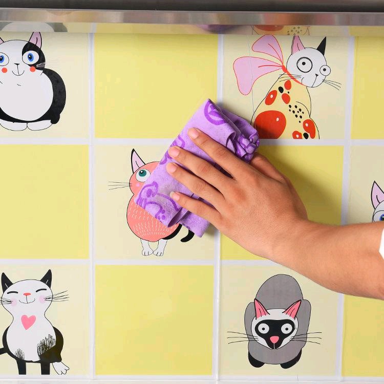 Stiker Dinding Dapur Wallpaper Anti Minyak Anti Air Anti Panas Hargakawan(c5k)Packing  tidak dilipat