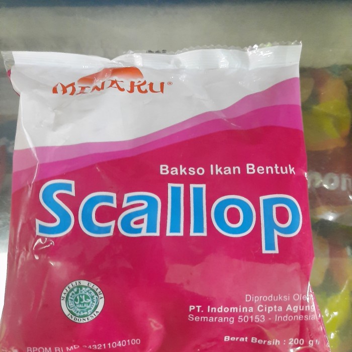 

Minaku Baso Ikan Bentuk Scallop - 200 Gram