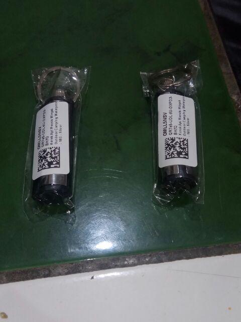 Korek Api Aluminium Waterproof Permanent Minyak Travel / Camping