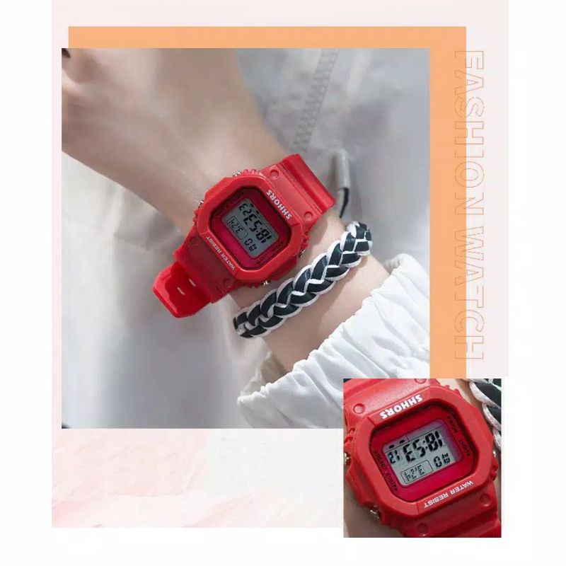 Jam Tangan Digital Casual Fashion Pria Wanita Termurah