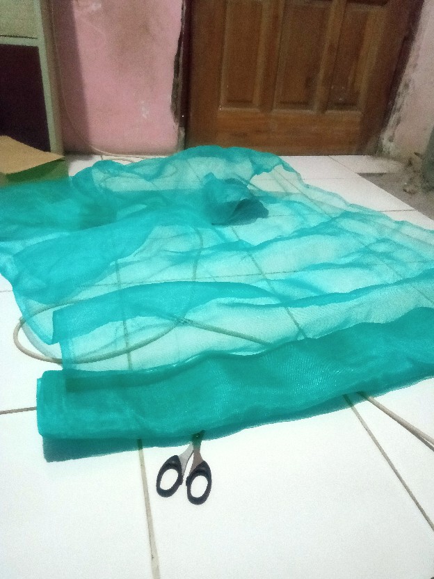 Eceran Insect Screen Net Hijau. Jaring Kasa Mesh Anti Nyamuk Dan Hama Serangga Greenhouse