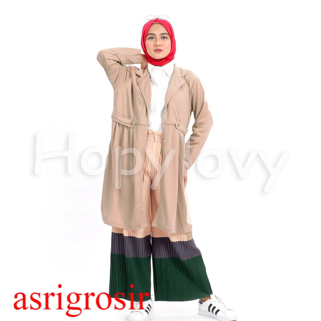 LONG CARDIGAN WANITA JUMBO VIKA