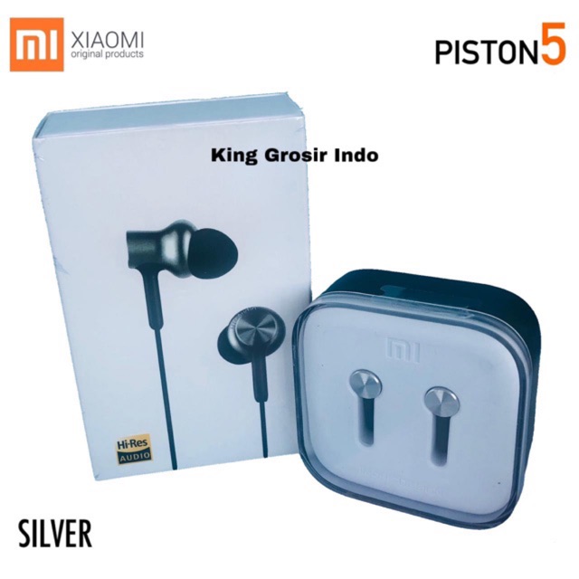 Headset Handsfree Earphone Xiaomi Piston 5 MI8 PRO HD Hi-Res Original 100% Hibrida HD Pro Earphones