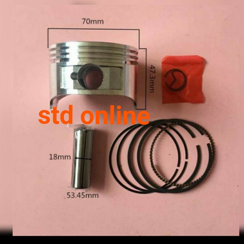 GX220 PISTON ASSY SEHER MESIN 70MM Gx 220