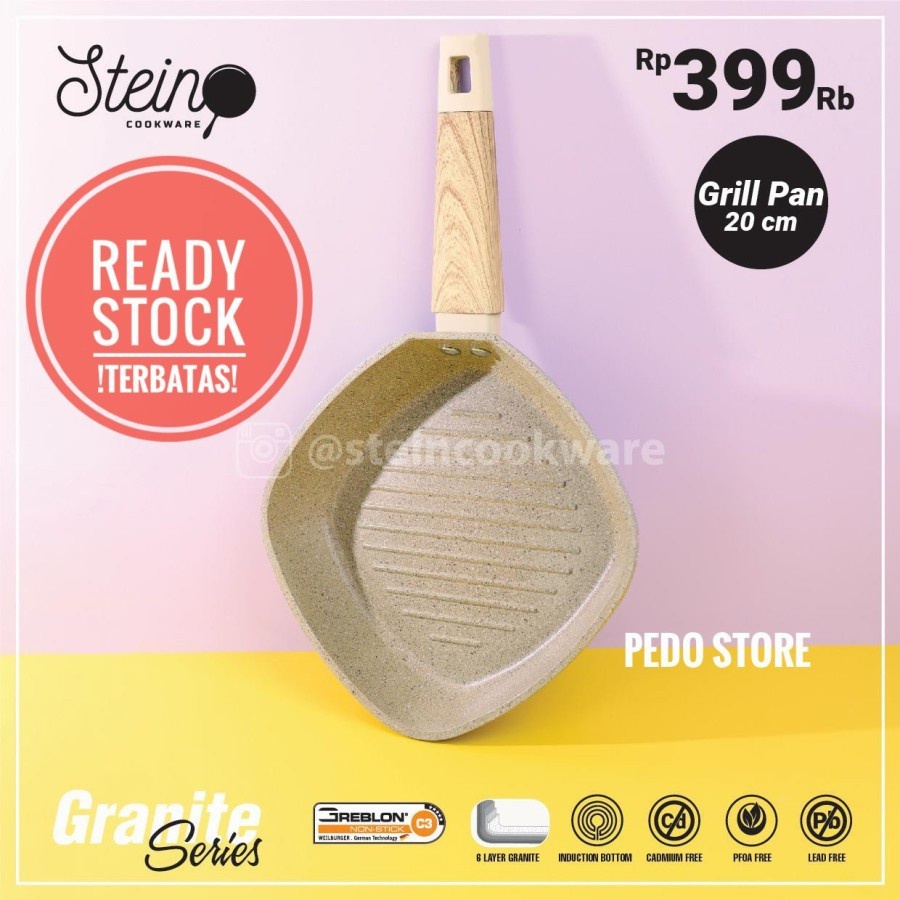 STEIN Steincookware Grill Pan 20cm