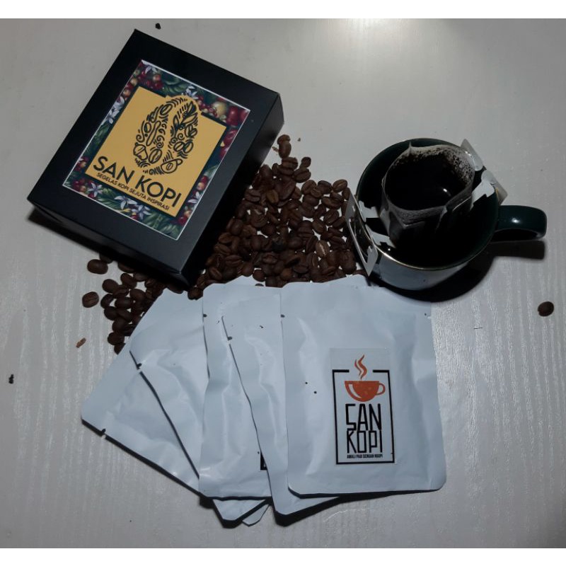 

SanKopi Drip Bag Coffee Toraja Arabika