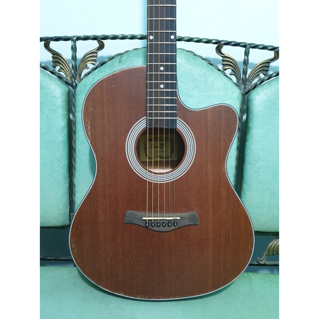 Gitar Akustik Elektrik Cowboy Original Tipe GWC-39 NS Warna Brown Equalizer Eq-7545 Senar String