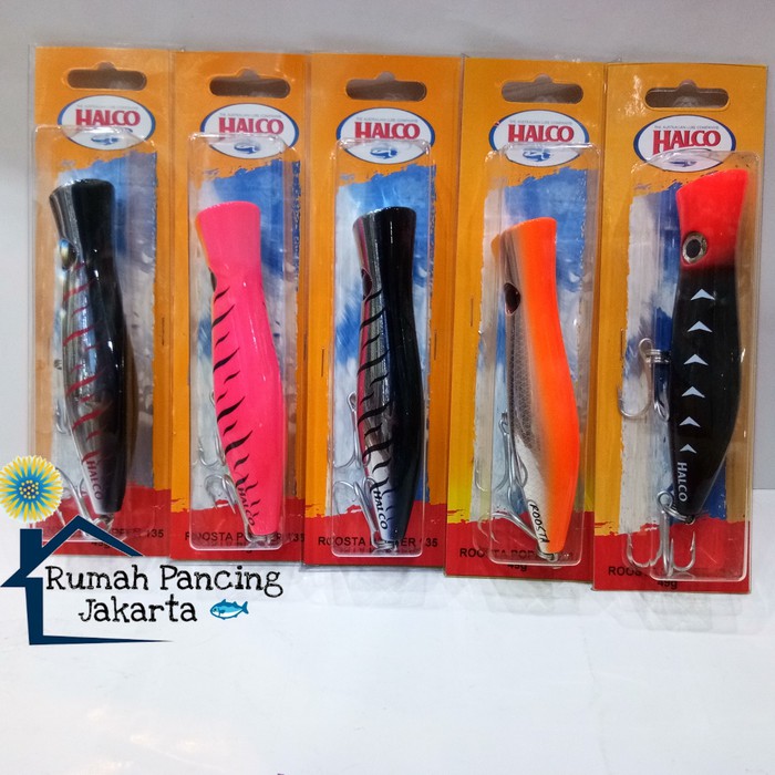 Diskon Lure Halco Roosta Popper 135