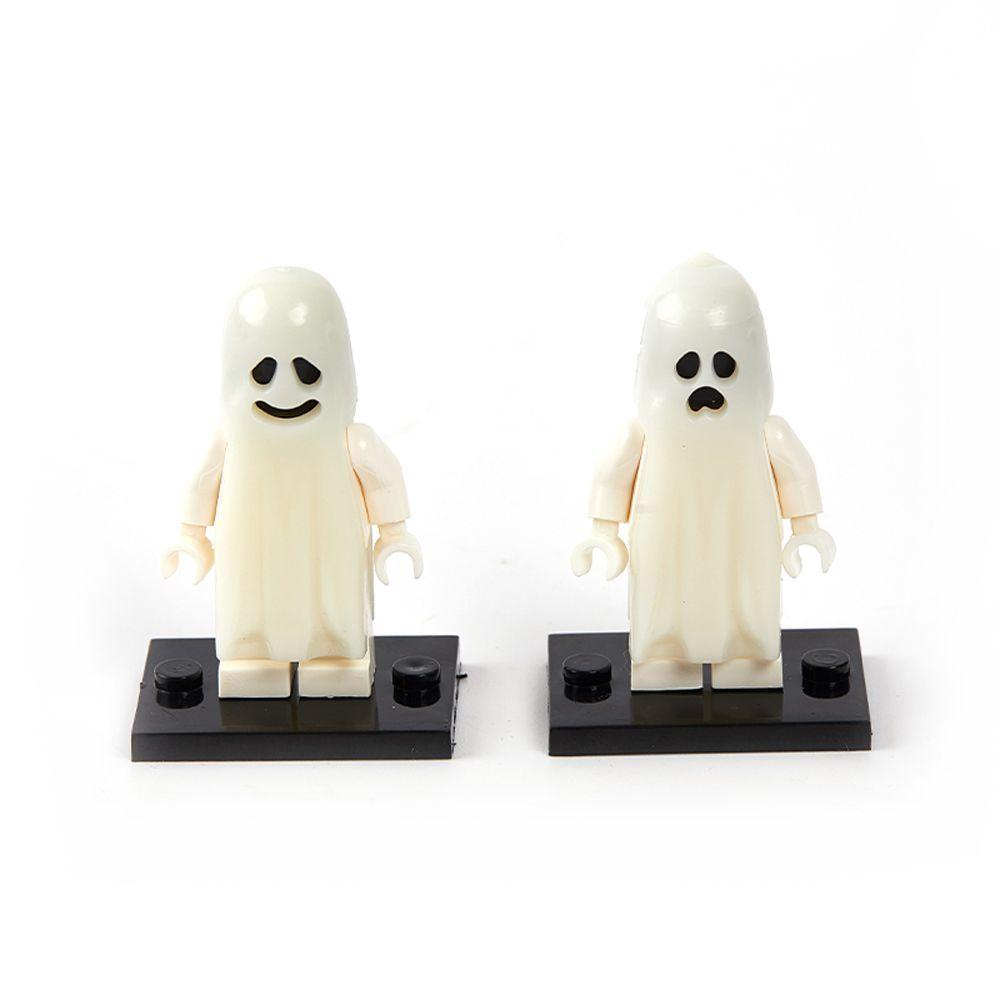 Mxbeauty Smiling &amp; Crying Ghost Model 1PC Mainan Anak Anak Single Horror Batu Bata Kecil Mainan Action Figure