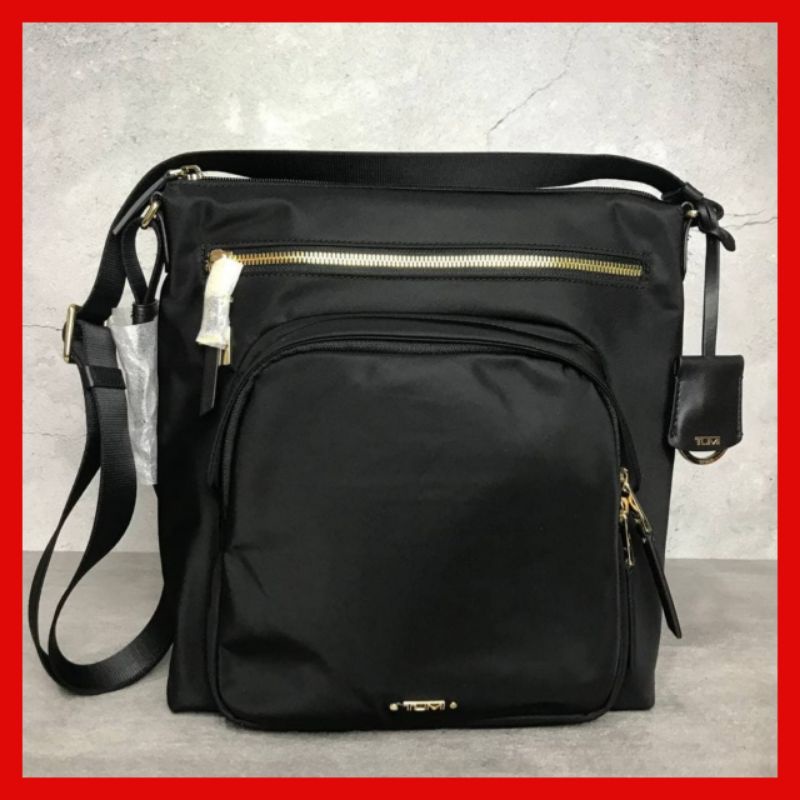 Jual Tas Wanita Tumi Carmel Crossbody Bag Nylon Colors Black. Branded Original