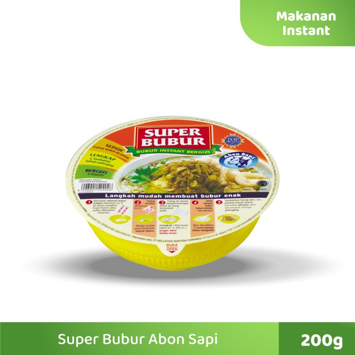 

Q12Sa Super Bubur Abon Sapi 67 Gr D51qs448