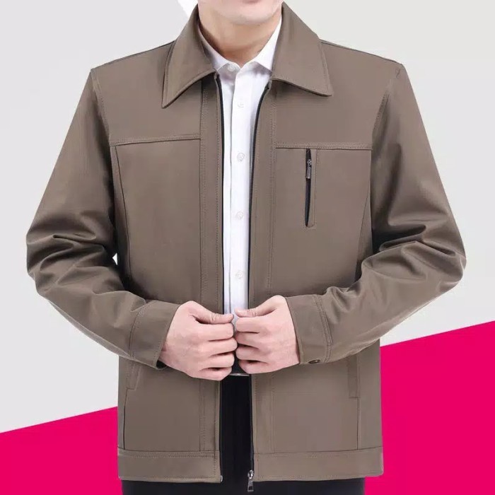 TERBARU JAKET KANTOR PRIA ELEGAN/SEMI JAS JAKET PRIA BISNIS TEBAL BERKUALITAS