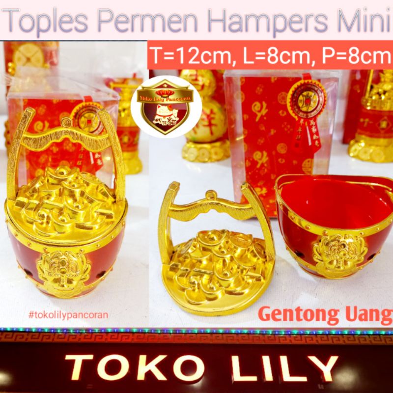 Toples Permen Mini Imlek / Toples Permen Hampers Mini