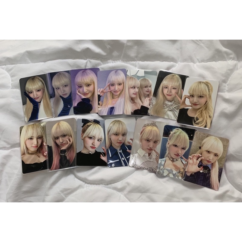 photocard pc ive liz eleven mmt luckydraw lucky draw soundwave sw r1 shopee kpopmerch ssq mirror sel