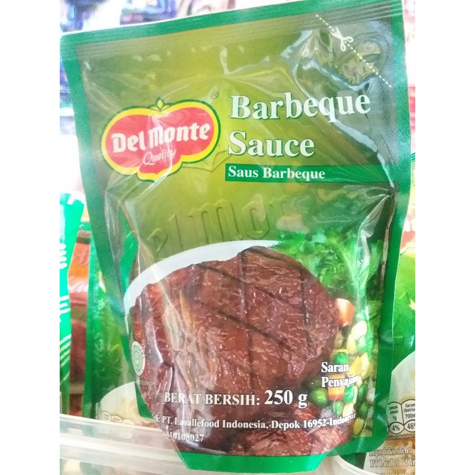 

Saus DELMONTE Barbeque BBQ Saos Sauce Barbeque DEL MONTE BBQ 250gr