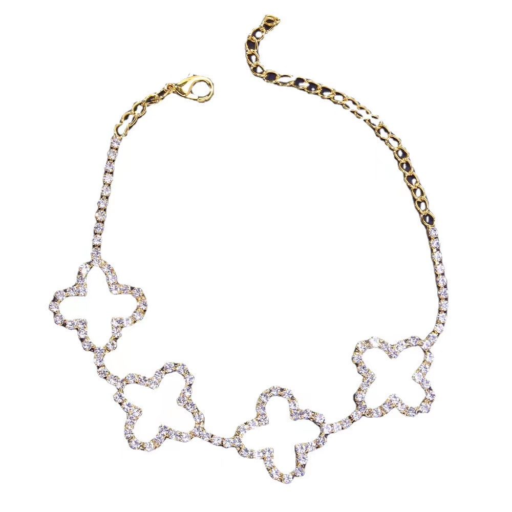 Beach Clover Ankle Bracelet 5179