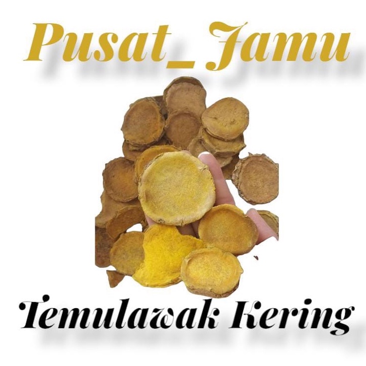 Temulawak  kering super 100% Original curcuma zanthoriza 1kg