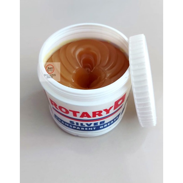 Pelumas Stempet Gemuk Paslin Rotary Silver Transparant Grease