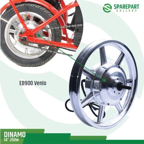 Promo Dinamo brushless bldc sepeda listrik 24V DC 250W ring 14inch motor bldc Diskon