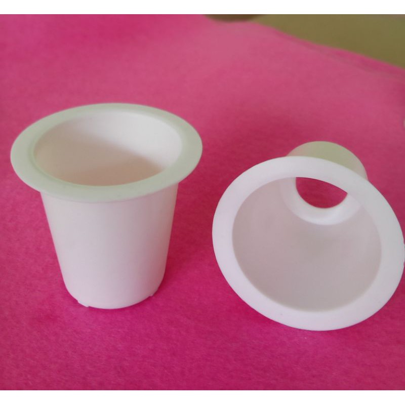 NETPOT 5CM TANPA LUBANG SAMPING PUTIH