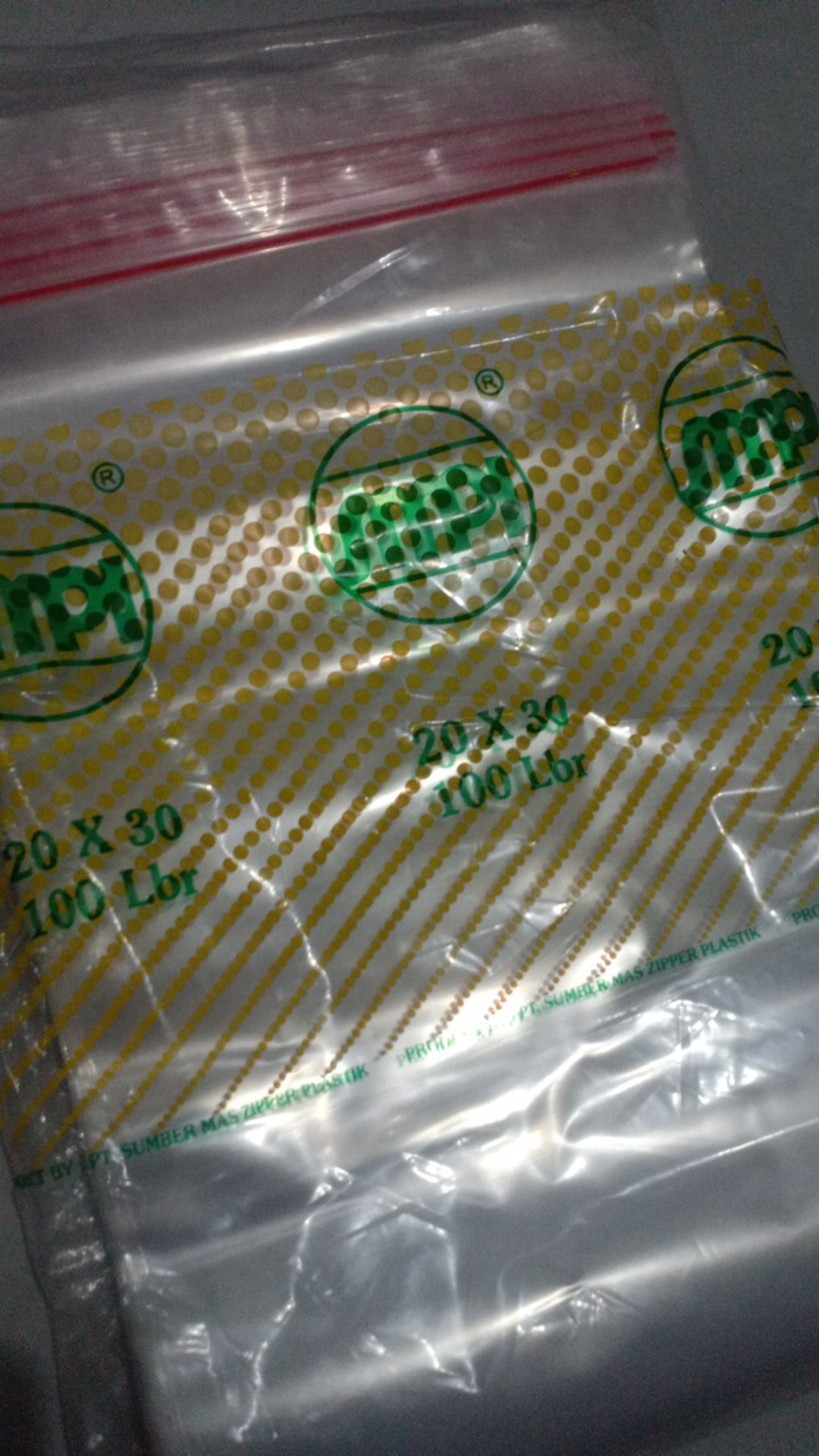 Plastik Klip 20x30 Smpi (100 Pcs)