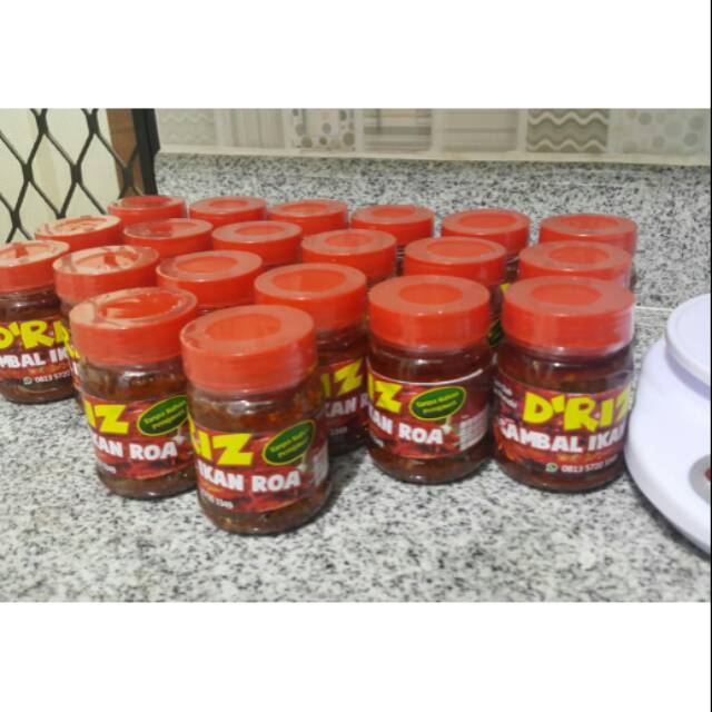 

Sambal roa khas manado D ' Riz enak 150gr