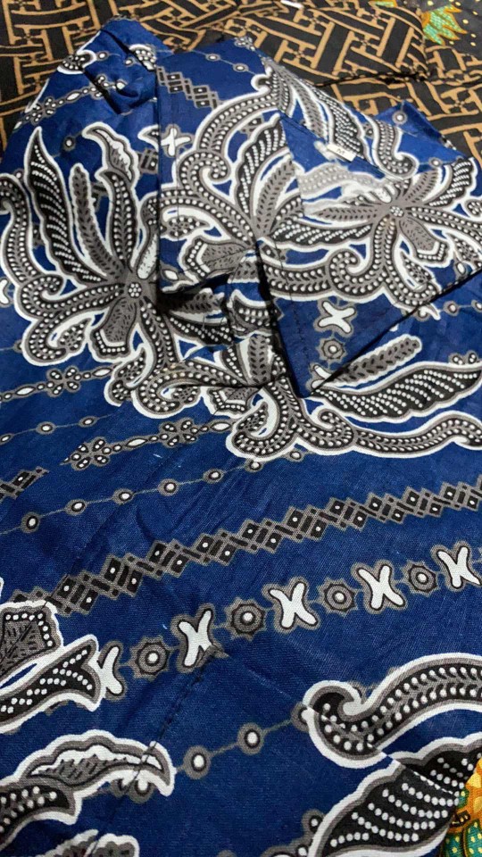 Kemeja Hem Batik Terviral Top 1 Di Shopee Original No Kw Ready Seragam Harga Grosir