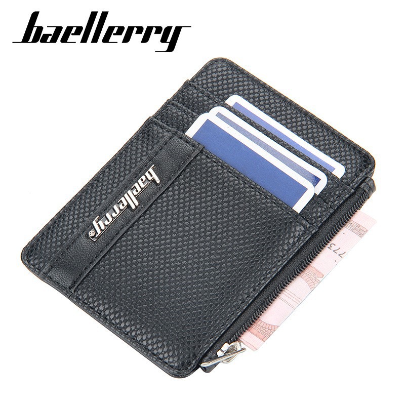 Dompet Pendek Dompet Kulit Kecil Domoet Pria Tipis Baellerry D1861