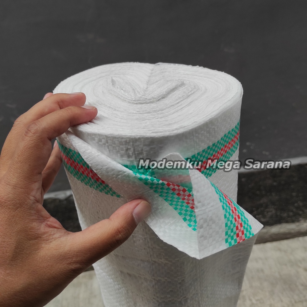 1 Gulung Karung Plastik Bagor Packing 100 meter Lebar 120cm Jogja