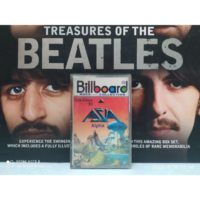 Kaset Pita : ASIA - ALPHA (Billboard).