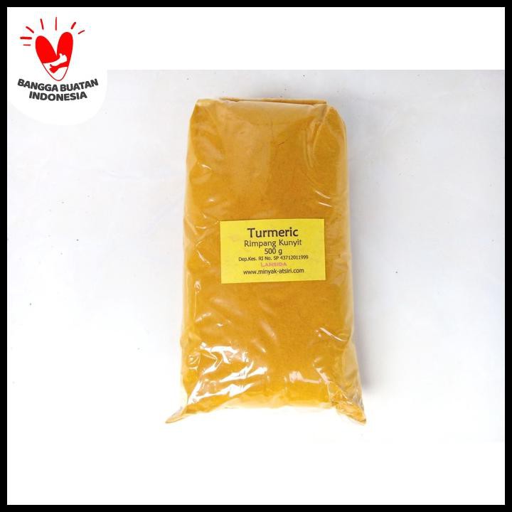 

Serbuk Kunyit 500 G / Bubuk Rimpang Kunir Murni / Turmeric Powder