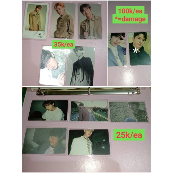 photocard wannaone dan percabangannya ong Seongwu