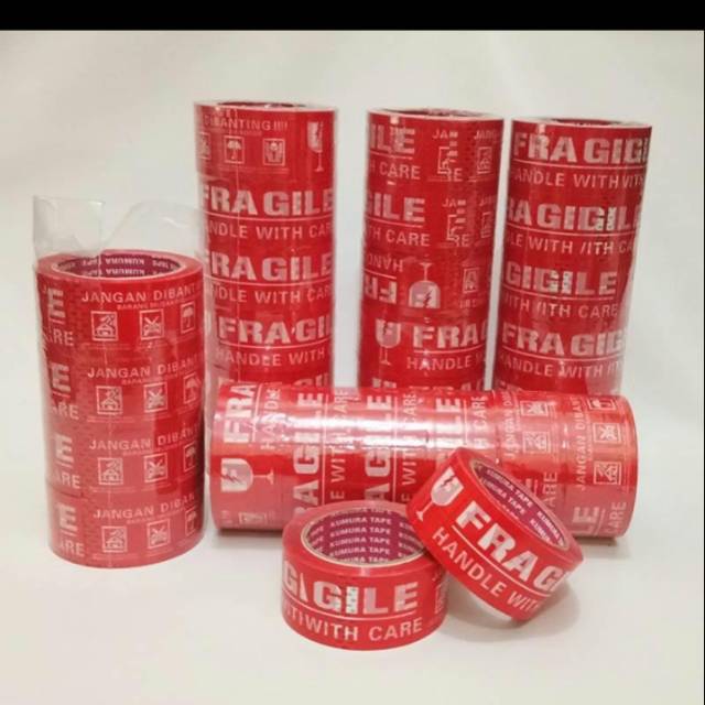 

Promo..!! Lakban Fragile 48mm x50M