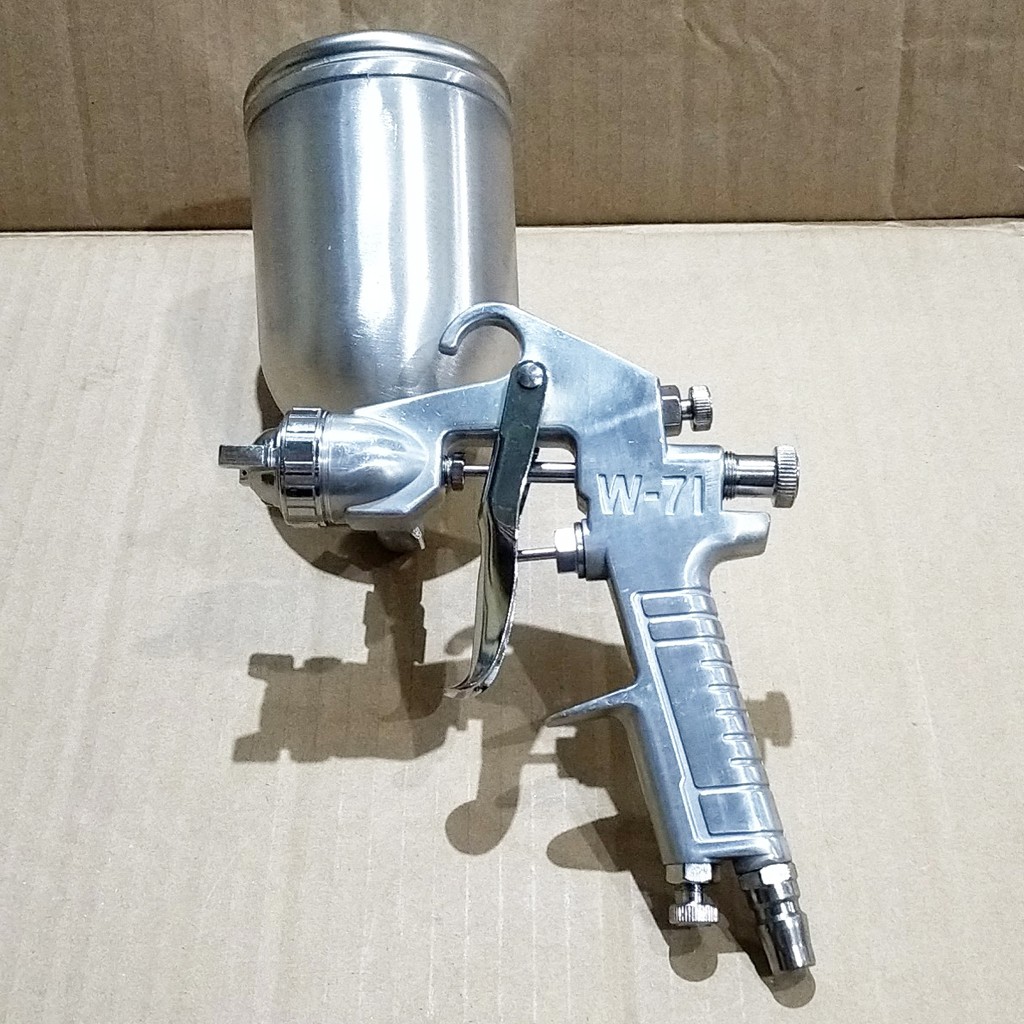 Jual Spray Gun W71 Tabung Atas / Alat Semprotan Cat Tabung Atas | Shopee Indonesia