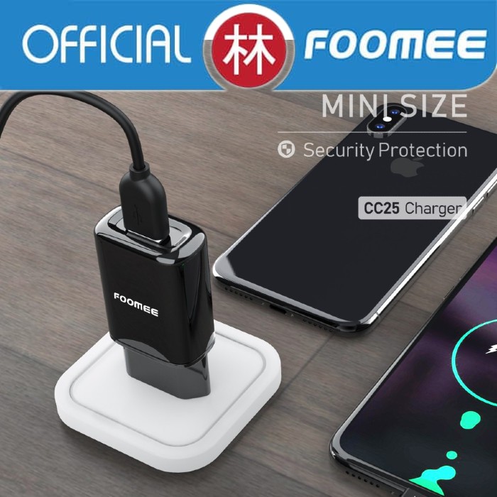 Foomee CC25 Charger Adaptor Mini Size Single USB